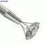 Bluelover 4 Móng Vuốt Pi-up Dụng Cụ Trang Sức Hạt Kim Cương Đá Quý Prong Giá Đỡ Bắt Grabber Thép Không Gỉ Chip Gripper Mới