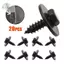 Kẹp giữ Đầu lục giác Vít 20X Fender Liner Viền 07147129160 Xe màu đen
