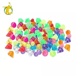 100x Cầu Vồng Đá Đá Kho Báu Trang Trí Nhà Nhiều Màu Sắc Đảng Ủng Hộ Đồ Chơi Cảm Giác Cho