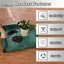 GCDHome 50 Chiếc Nồi Lỗ Lưới Miếng Lót Lưới Tròn Thoát Nước Lỗ Màn Hình Cho Đáy Nồi Ngăn Ngừa Mất Đất Cây Cảnh Hoa Dụng Cụ Làm Vườn HOT
