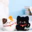 Spike Price Creative Lucky Cat Plush Doll Phong cách dễ thương Sanhua Cat Papa Music Doll Table with Doll Gift- * & &