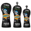Vỏ câu lạc bộ Golf Skull mới No. 1 Fairway Gỗ Câu Lạc Bộ Đầu Lông Cừu Vỏ Bảo Vệ Vỏ Golf