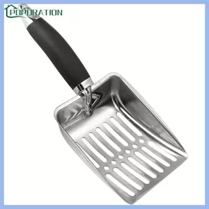 POP Mèo Lớn Litter Muỗng Kim Loại Cho Mèo Litter Rỗng Poops Sifting