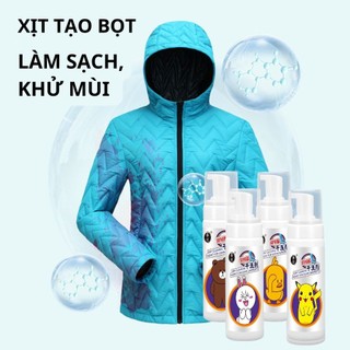 Chai xịt đánh bay các vết bẩn trên vải quẩn áo và đồ gia dụng  có tính chất vải và da