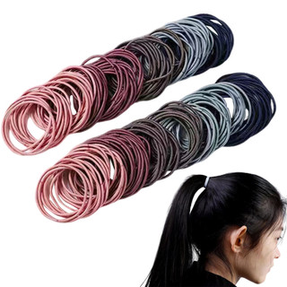 Dây buộc tóc cao su co giãn, không gây tổn thương tóc, độ đàn hồi cao
