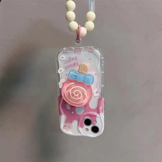 Phim Hoạt Hình Melt Lollipop Dây Xích Hoa Dành Cho Redmi Note 14 13 Pro Plus 12 11 10 Pro 10s 11s Xiaomi Redmi 13X 14C A3 12 13 4G 5G Giá Đỡ Cô Gái TPU Vỏ Điện Thoại