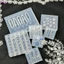 Onba Sáng Tạo Vui Nơ Hoa Móng Tay Nghệ Thuật Khuôn Silicon Handmade Móng Tay Nghệ Thuật Khuôn Trang Trí Hoạt Hình Nghệ Thuật Khuôn DIY Phụ Kiện Dụng Cụ VN