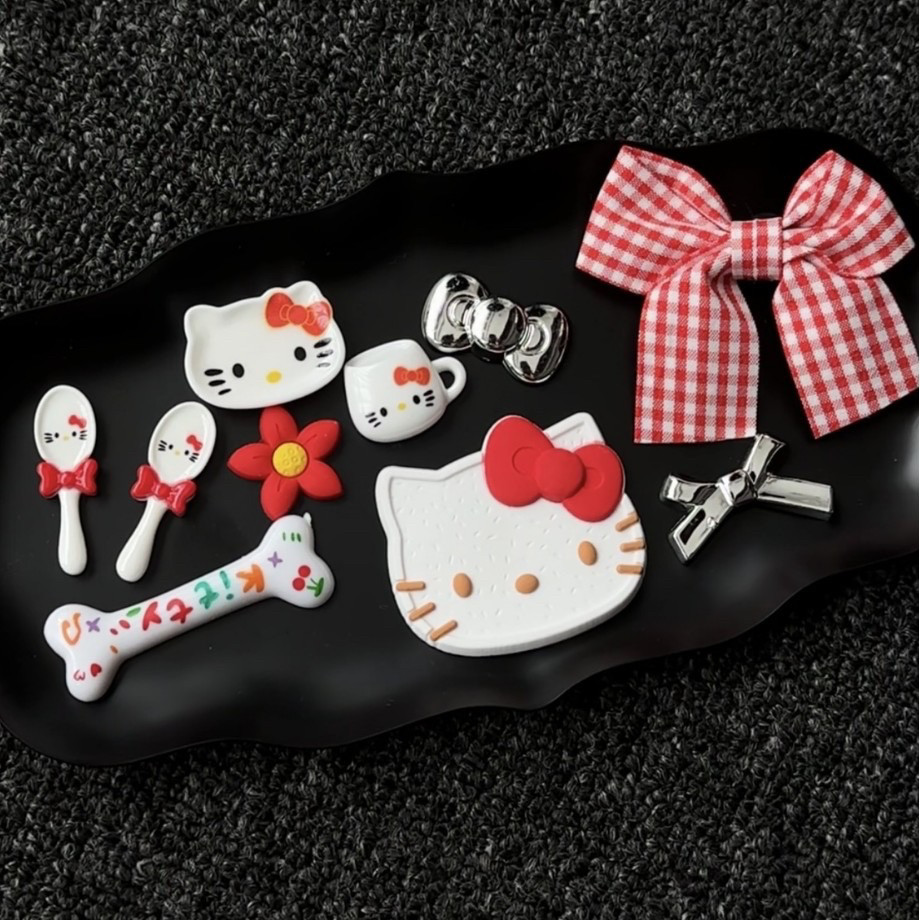 Hellokitty Lỗ Giày Phụ Kiện Dễ Thương Nơ Giày Hoa Thích Hợp Cho crocs Khóa Giày Cao Cấp Sense Giày Lỗ Hoa Khóa Giày Busch Khóa Giày Zhibixing Khóa Giày Có Thể Tháo Rời Khóa Giày ins Giày Hoa