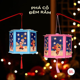 Đèn lồng lục giác Trung Thu 2025 cho bé–Lồng đèn giấy truyền thống an toàn,dễ thương,trang trí lớp học,quán cà phê ANGI