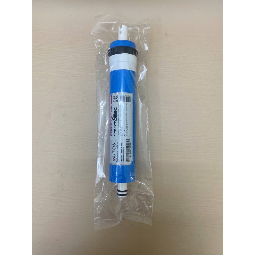 Loại Lọc Nước Số 4 Màng RO Mutosi Loại 100GPD Giúp Loại Bỏ Vi Khuẩn Đến 99,99% Và Các Chất Hữu Cơ, Chất Rắn Hòa Tan,..