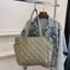 Túi Tote Nữ GUSTAVA, Dây Đeo Nylon Mềm Có Thể Điều Chỉnh Túi Dung Tích Lớn, Thiết Kế Slouchy Đa Năng Kim Cương Quilted Top Tay Cầm Túi Đeo Vai Mua Sắm Hàng Ngày