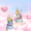 ‌Khối xây dựng phòng khiêu vũ Dreamy Rose Garden - Đồ chơi dành cho bé gái, Sáng tạo cho sinh nhật & tiệc tùng‌
