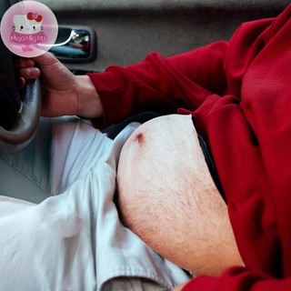 Moonlights Ngộ nghĩnh Bố Bod Tiền Thắt Lưng Túi Nam Du Lịch Màu Thịt Sáng Tạo Fanny Gói Bia Mỡ Bụng Bum Túi Thắt Lưng EN