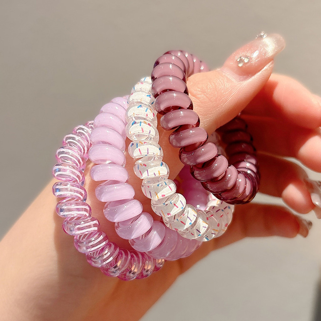 Dây buộc tóc co giãn bền cho nữ và bé gái