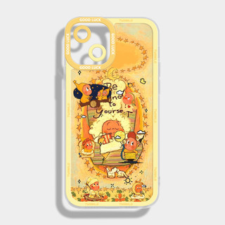 Ốp điện thoại hình ngôi sao nhỏ sơn dầu cho iPhone17 / 16 / 15 / 14 / 13 / 12 / 11 / 16E / pro Max / X / 7 / 8 khung màu vỏ mềm trong suốt bọc toàn bộ chống rơi và chống sốc