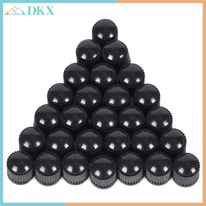 DKX 100 Chiếc Nhựa Đen Ô Tô Ô Tô Xe Đạp Xe Máy Xe Tải Bánh Lốp Van Thân.