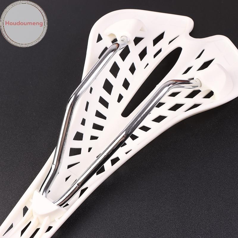 Ghế leo núi Houdoudou Siêu nhẹ Chống sốc Nhựa Đua Xe Đạp Đi Rỗng Cobweb Ghế Xe Đạp Phụ tùng đi xe đạp VN