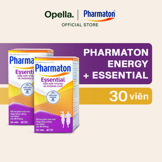 Bộ 2 Lọ Thực Phẩm Bảo Vệ Sức Khỏe Pharmaton Essential 30 Viên/Lọ