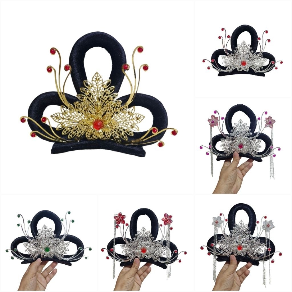 Cài chị Hằng Nga, dùng để cài tóc biểu diễn Trung Thu, biểu diễ văn nghệ, Đạo cụ phụ kiện Nguyễn Nhật