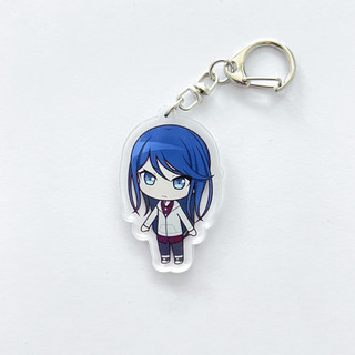 Anime PJSK Project Sekai Colorful Stage Len Rin Character SD Cosplay Keychain Bag Pendant Acrylic Keyrings Key Chain Acc