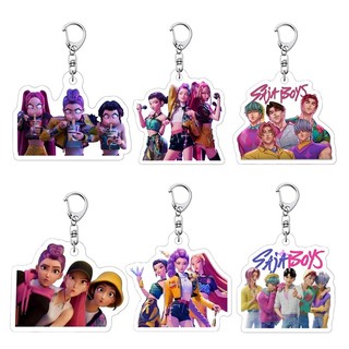 Kpop Demon Hunter Birthday Keychain Accessorie Kpop Keychian Aesthetic Keychains Party Gifts Cute Keychain for Bags