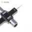 JCSYFAC M5 Vít Đai Ốc Ratchet Cờ Lê 1.5-2.5MM Lục Giác Lái Xe Cho Cánh Quạt Mô Hình Động Cơ Sửa Chữa Chính Xác Mới