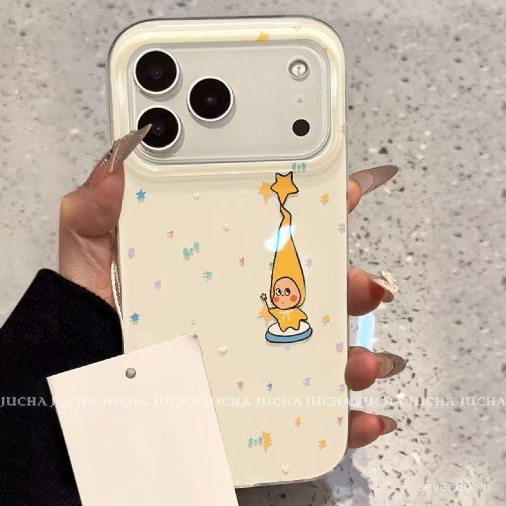 Ốp Điện Thoại Thích Hợp Cho iPhone 7 8 X XS XR XSMAX 11 12 13 14 15 16 17 Pro max Plus Air Fairy Stick Starman Vỏ Bảo Vệ Chống Sốc Bao Gồm Tất Cả S7CL