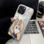 Ốp điện thoại hình thỏ IMD cho iPhone 17 16 15 14 13 12 11 Pro Max Plus X Xr Xs Max 7 8 Plus