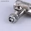 Bộ chuyển đổi nước cấp dữ liệu SRVN RO 1 / 2 inch đến 1 / 4 inch 3 / 8 inch có ngắt Van bi Tee Đầu nối bằng đồng bền cho máy lọc nước gia đình.