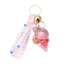 Móc khóa hình Conch lấp lánh-Trang trí mặt dây chuyền dễ thương phong cách Ocean, Mặt dây chuyền túi sáng tạo