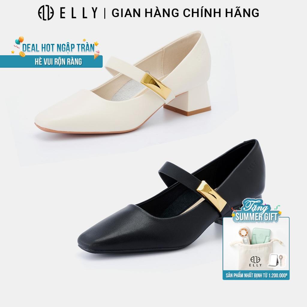 Giày nữ cao cấp da thật ELLY – EGT200