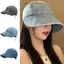 IAPPORTUNIA Mũ ngư dân cao bồi, Mũ bóng chày nữ chống nắng cổ điển, INS Mũ chống nắng vành lớn chống gió mùa hè xuân thu