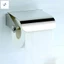 Giá đỡ cuộn giấy vệ sinh có nắp cong bằng thép không gỉ treo tường cho phòng tắm