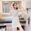 Quần áo nữ nhỏ mùa hè 2026 Phong cách mới Thời trang màu trơn Dây kéo ngắn Top Slim-fit Váy hông