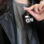 AqToCna Thời Trang Đèn Flash Camera Nelace Cho Nữ Punk Dây Xích Dài Nelace Vintage Camera Mặt Dây Chuyền Nelace Dự Tiệc Trang Sức AqToCna