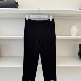 [Hàng mới về] Quần Capri Quần co giãn Thiết kế mùa hè xẻ bên Skinny Skinny Slimmer Nhìn thường ngày Quần crop
