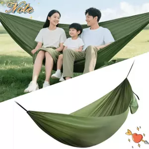 NOTE1 Võng Treo, Võng Cắm Trại Kích Thước Đơn Và Đôi Nhiều Màu Sắc, Thoáng Khí Dễ Dàng Thiết Lập Có Thể Gập Lại Dacron Sân Vườn Xoay Ngoài Trời