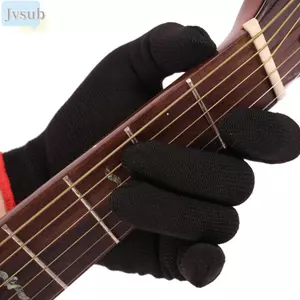 Găng Tay Đàn Guitar JVSUB 8 Chiếc, S / M / L Đen Guitar Bảo Vệ Đầu Ngón Tay, Chất Liệu Nylon Chuyên Nghiệp Đàn Guitar Thực Hành Găng Tay Chơi Nhạc Cụ