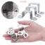 Thẻ ống ITRUMPET Ohm, Kẹp ống thắt chặt hệ thống nước Kẹp ống lưng ngựa, Khóa buộc chặt bằng thép không gỉ 304 bền hình chữ U Hình chữ U Hình chữ U Ống tròn họng