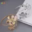 < Honeyba > Bohemian Lá Bướm Charm Vòng Tay Trên Dây Xích Tay Kim Loại Rỗng Ra Họa Tiết Hình Học Retro Cánh Tay Vòng Tay Cơ Thể Vòng Tay Đẹp