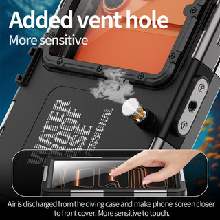 [SHELLBOX] Ốp điện thoại lặn chống nước dưới nước 15M / 50FT cho iPhone 18 17 Air 16 15 14 Plus 13 12 11 Pro Max Vỏ chống nước toàn thân