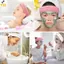 < YEI > Phụ nữ co giãn mềm mại với thiết kế dễ thương Tuyệt vời để giữ tóc khi rửa mặt hoặc bôi trang điểm mới