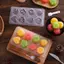 MAKY 8 Lỗ Xà Phòng Đa Hình Khuôn Silicon Cho DIY Chocolate Kẹo Thạch Món Tráng Miệng Khay Đá Làm Thủ Công Xà Phòng Tay Quà Tặng Làm VN
