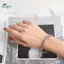Springevenstar Màu Bạc Tối Giản Chấm Hoa Văn Vòng Tay Dành Cho Nữ Thời Trang Mỹ Trang Sức Cặp Đôi Hiện Nay Springevenstar