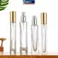 MAKY 10ML Chai Nước Hoa Trong Suốt Thi Glass Chai Tròn Trống Cho s Mẫu DIY Có Thể Đổ Lại VN