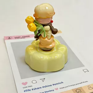 2026 Vũ Trụ Bán Chạy Mẫu Jingdezhen Gốm Biến Dim Thời Gian Giới Hạn DIY Đồ Trang Trí Xe Xoay Quà Tặng Sáng Tạo 26.3.22