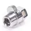 COD Full Brass G1 / 2 "Flow Qui Control Shut-OFF Van Tắm Tay Tiết Kiệm Nước MỚI