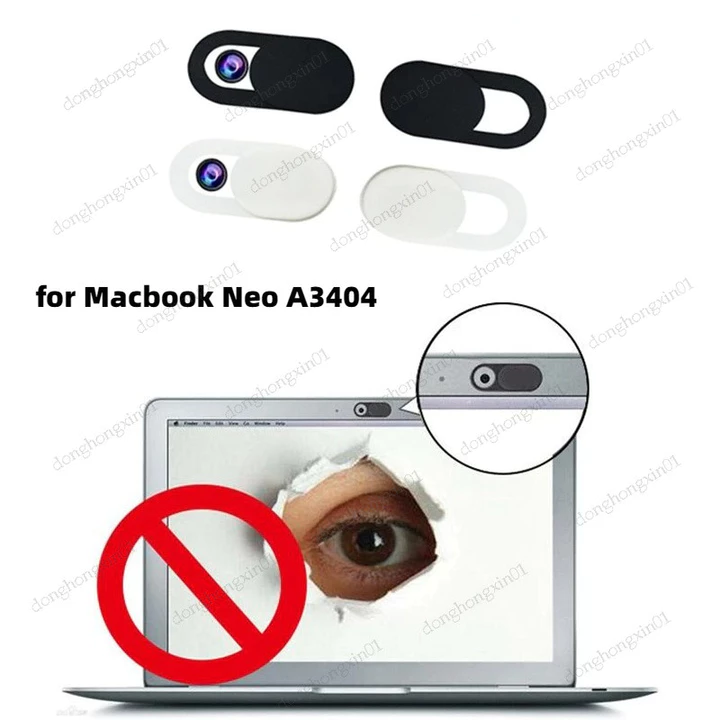 Ốp Webcam Siêu Mỏng Cho MacBook 2026 Macbook Neo A3404 A18 Pro Air M5 A3449 A34448 Pro 14 M5 Pro 16 inch Air Pro M1 M2 M3 Vỏ Camera Laptop Máy Tính Bảng Điện Thoại Bảo Mật