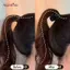 AqToCna 5 Chiếc Hight Đuôi Ngựa Cố Định Hiện Vật Lấy Kẹp Tóc Barrettes Nữ Cô Gái Phụ Kiện Mũ Chống Chảy xệ Vuốt Tóc AqToCna