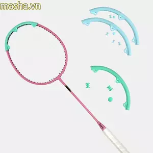 2 chiếc Tay áo bảo vệ mái chèo, Vỏ bọc đầu vợt cầu lông hấp thụ sốc chống vỡ, Khung dây silicon chống va chạm thân thiện với người dùng Cầu lông